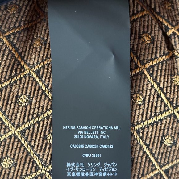 Saint Laurent Paris (SLP) Slim-Fit Chinos, Size 28 (Navy) - Picture 5 of 7